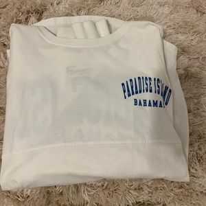 White long sleeve shirt